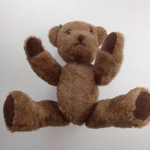 Tender Loving Care Constance St. Pierre Teddy Bear Plush 17" Brown Jointed VTG